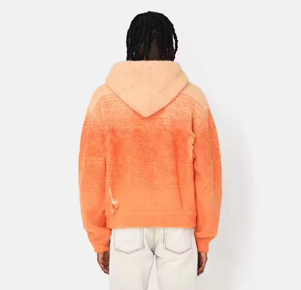 Sunfade Mohair Zip Hoodie