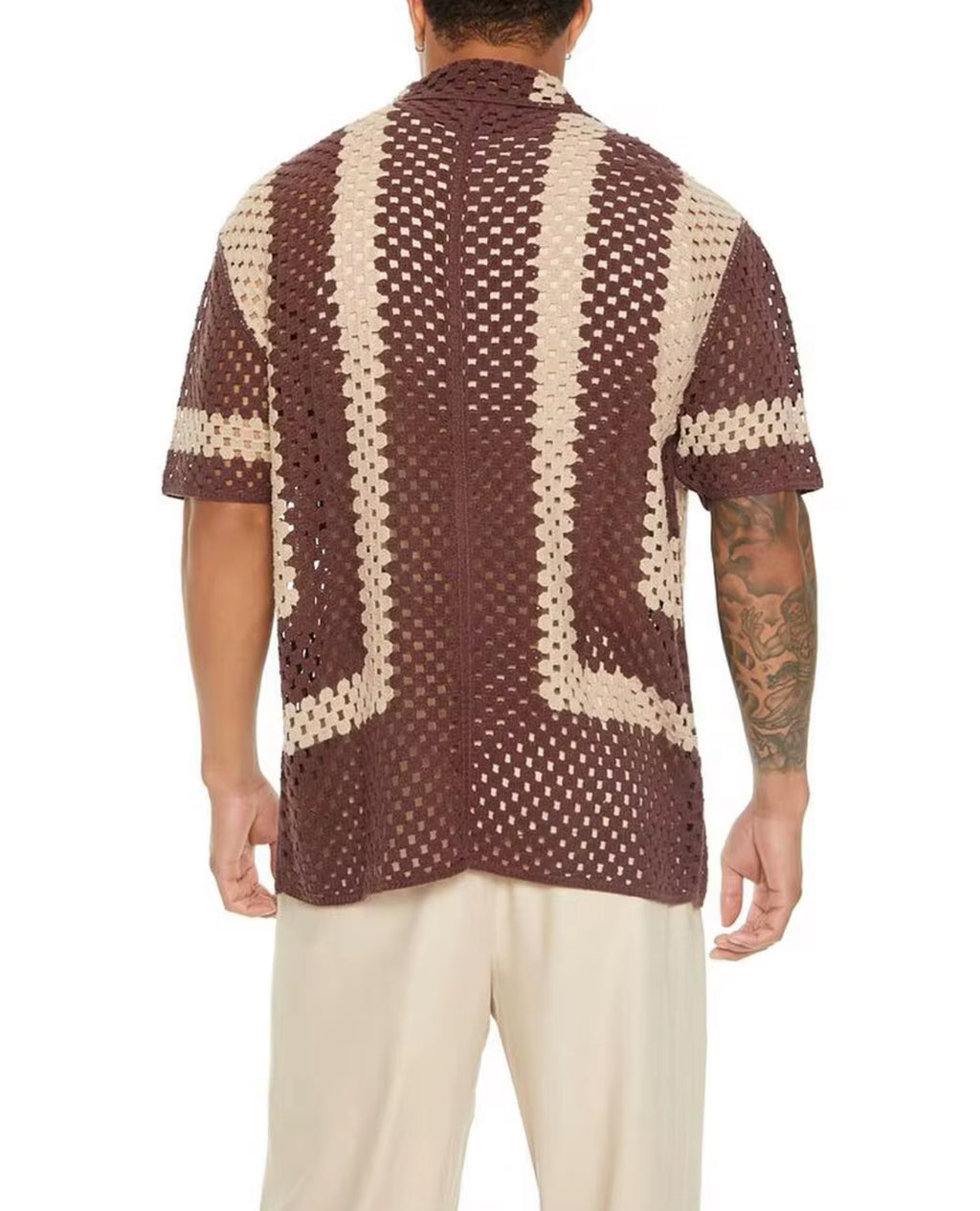 Cocoa Riviera Crochet Shirt