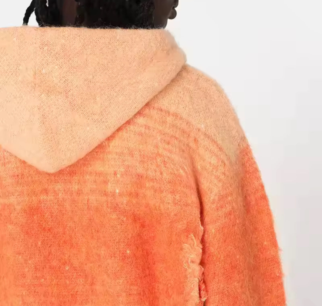 Sunfade Mohair Zip Hoodie
