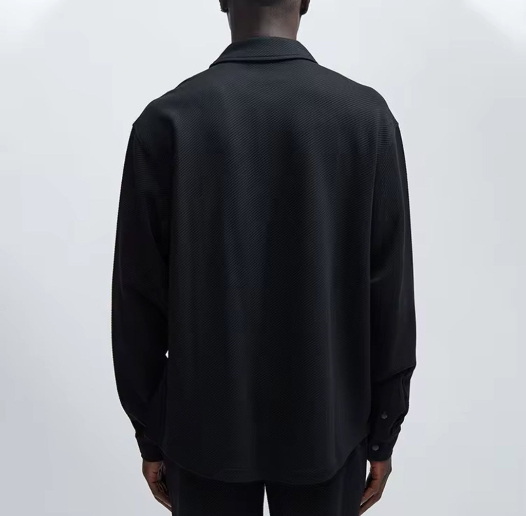 The Aurelius Textured Shacket