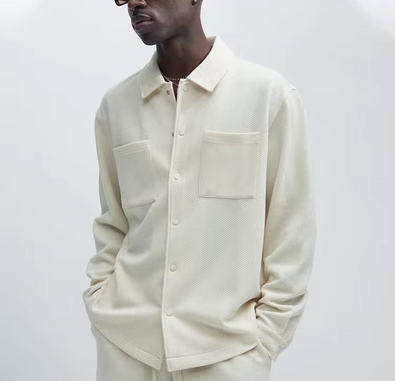 The Aurelius Textured Shacket